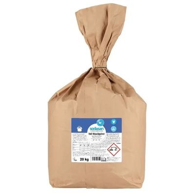 Sodasan Voll-Waschpulver Limette 20 kg ökologisch mit Bleichmittel