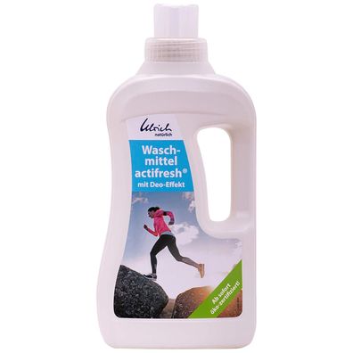 Ulrich natürlich Waschmittel actifresh 1 L Deo-Effekt vegan öko