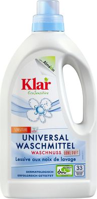 Klar Waschnuss Flüssig 1,5 L 3in1 Waschmittel
