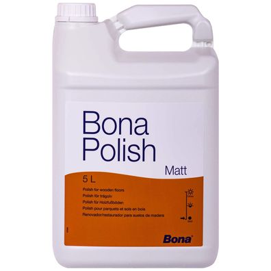 Bona Polish Parkettpflegemittel 5L Matt – kratzfest & wasserbeständig