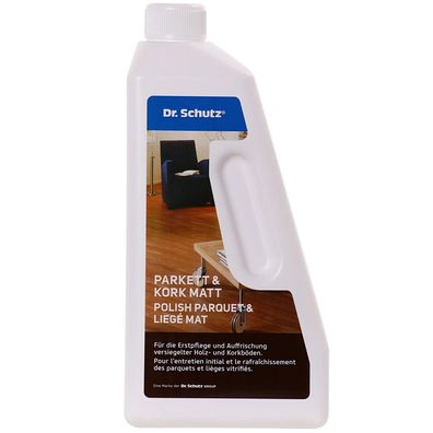 Dr. Schutz Parkett & Kork Matt 750 ml Pflegemittel matte Optik