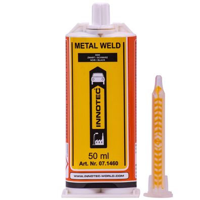 Innotec Metal Weld 2K Metallkleber 50 ml weiß – benzin- und chemikalienbeständig