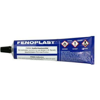 Fenoplast PMMA Quellschweißmittel 180 g Tube – transparenter Klebstoff