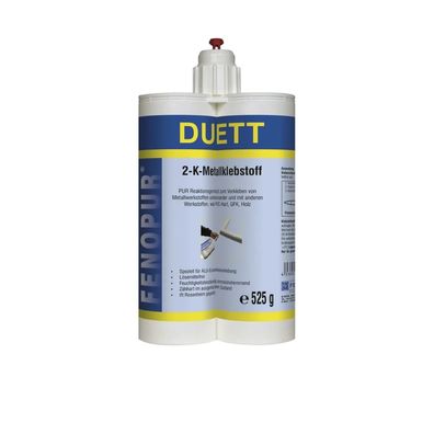 Fenopur Duett PU-Klebstoff 525g schwarz, 2-Komp