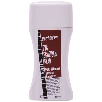 Yachticon PVC Scheiben Klar 250 ml Politur für PVC und Vinyl