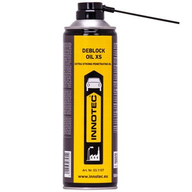 Innotec Deblock Oil XS 500 ml Extrem-Rostlöser Spraydose