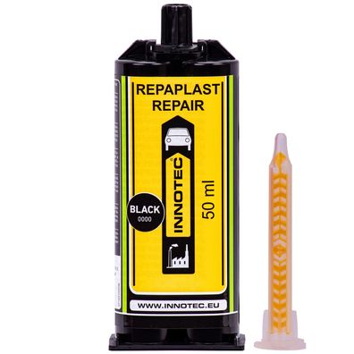 Repaplast Repair 50 ml schwarz Doppelkartusche 2K Reparaturkleber