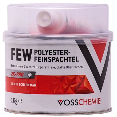 Vosschemie FEW 2K Polyesterspachtel 1 kg