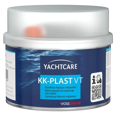 Yachtcare KK-Plast VT 1000 g Polyesterspachtel grau 2K Spachtelmasse