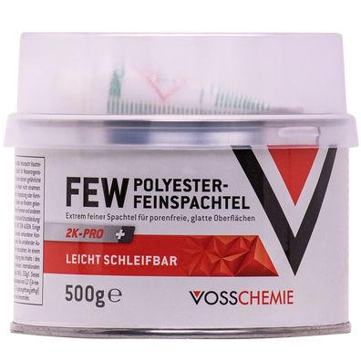 Vosschemie FEW 2K Polyester Feinspachtel 500g