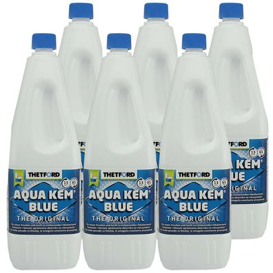 Thetford Aqua Kem Blue 6x2L Sanitärzusatz Fäkalientank