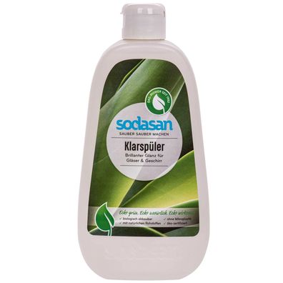 Sodasan Klarspüler 500 ml Spülmaschinenklarspüler duftneutral pflanzlich