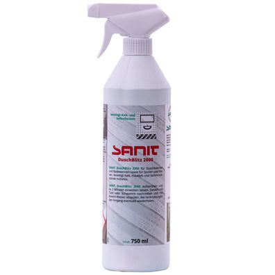 SANIT DuschBlitz 2000 Kalklöser Reiniger 750 ml
