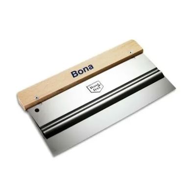 Bona Rapid Doppelblattspachtel 350mm rostfrei Edelstahl-Glättkelle
