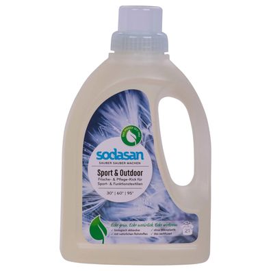 Sodasan Sport & Outdoor Flüssigwaschmittel 750 ml – membrangeeignet