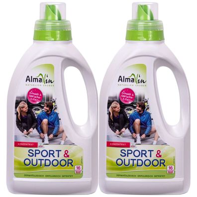 Almawin Sport & Outdoor Waschmittel 2x750ml