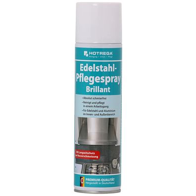 Hotrega Edelstahl Pflegespray Brillant 300 ml Spraydose