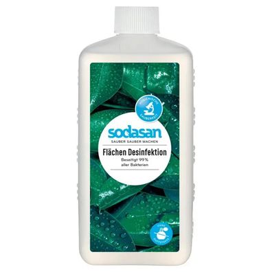 Sodasan Flächendesinfektion 1 Liter Euroflasche duftneutral