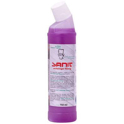 SANIT WC Reiniger flüssig 750 ml gelartig kraftvoll