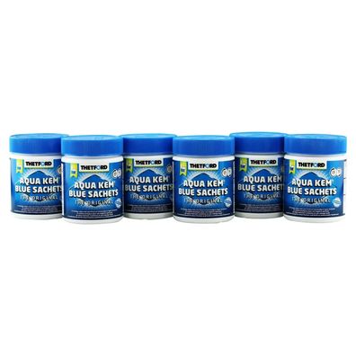 Thetford Aqua Kem Blue Sachets 6 Dosen – 90 Beutel Fäkalientank