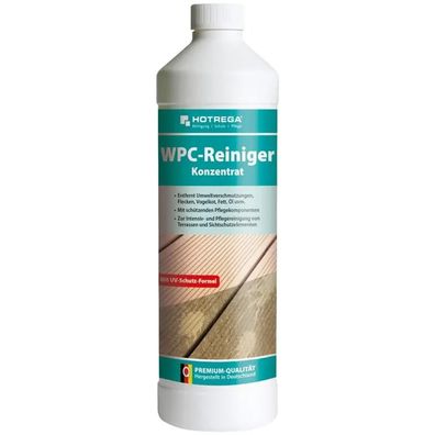 Hotrega WPC Reiniger Konzentrat 1 Liter – Reinigung & Pflege mit UV-Schutz für