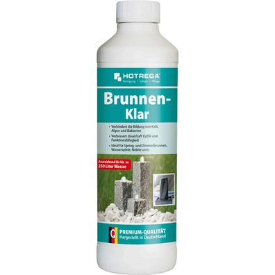 Hotrega Brunnen Klar 500 ml Konzentrat für Wasserdesinfektion