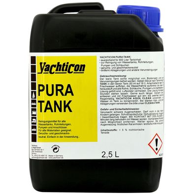 Yachticon Pura Tank 2,5 L Trinkwasserreiniger chlorfrei