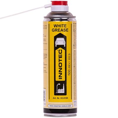 Innotec White Grease 500 ml weißes Sprühfett Korrosionsschutz