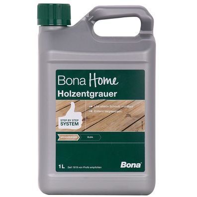 Bona Home Holzentgrauer 1L Holzreiniger Weichholz Terrasse
