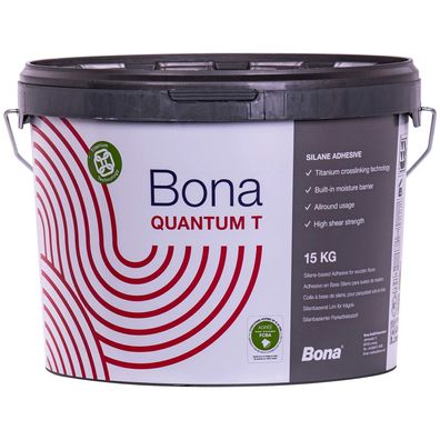 Bona Quantum T Parkettkleber 15 kg Silan-Klebstoff hart-elastisch
