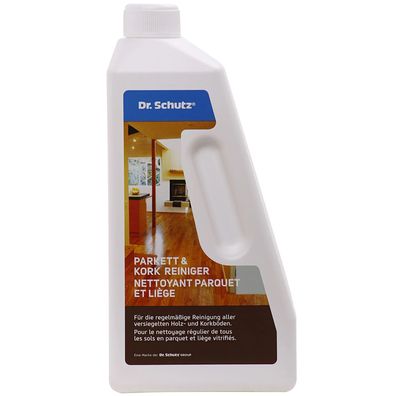 Dr. Schutz Parkett & Kork Reiniger 750 ml, lösemittelfrei, 1:200–1:400