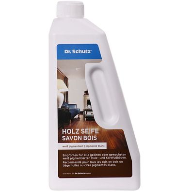 Dr. Schutz Holz Seife Weiß 750 ml Reiniger & Pflege für Holz- und Korkböden