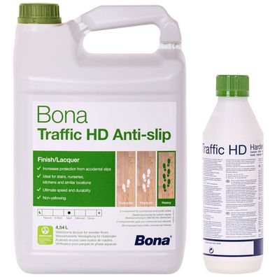 Bona Traffic HD Anti-Slip 2K Polyurethanlack 4,95 L Rutschhemmend R9