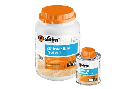 LOBA 2K InvisibleProtect A.T. Parkettlack 1 kg wasserbasiert kratzfest