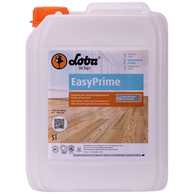 LOBA EasyPrime 5 L wässrige Parkettgrundierung schnelltrocknend ansatzfrei