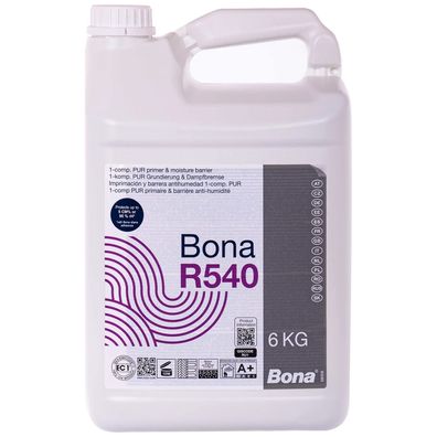 Bona R540 1K-PUR Reaktionsharzvorstrich 6 kg Grundierung Feuchtigkeitssperre