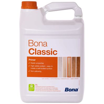 Bona Classic 5L wasserbasierte Acrylat-Grundierung für Parkett