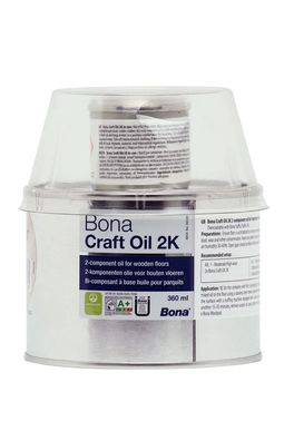 Bona Craft Oil 2K Neutral 400 ml – 2K Holzöl schnell trocknend