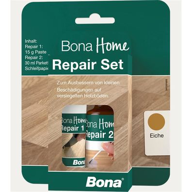 Bona Home Reparatur Set Parkett Eiche 4-teilig