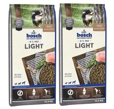 2 * Bosch Light Adult 12,5 kg