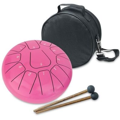keepdrum Zungentrommel TD8PK-F Tongue Drum 11 Töne Pink F-Dur