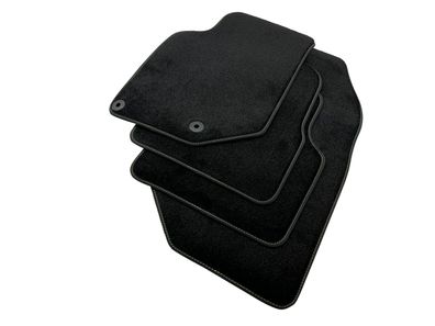 Original GT-Line Fußmatten Peugeot 2008 2 schwarz Teppich Stoff Textilmatten 4x