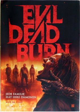 Evil Dead Burn - Original Kinoplakat A1 - Souheila Yacoub, Hunter Doohan - Filmposter
