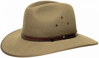 Akubra Coober Pedy Hut - Santone fawn Gr 58