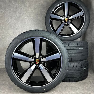Sommerräder Cayenne E3-II 22" Original Exclusive Design Felgen Turbo 9Y0044663R