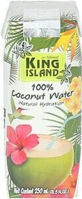 King Island Kokoswasser (250 ml)