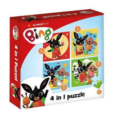 Totum 19091 Bing 4 In 1 Puzzle
