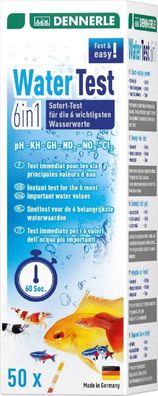Dennerle Water Test 6in1 - schneller und zuverlässiger Wassertest