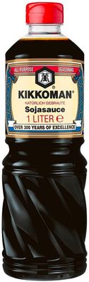 Kikkoman Natürlich gebraute Sojasauce (1 l)