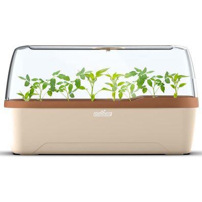 Romberg Bo Qube Gewächshaus & Pflanzkasten System 41x17x23 cm Creme-Kupfer